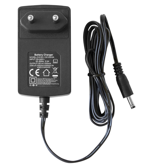 EU-12V 1A Litium ION lader (1301) - (8.30.49.817)